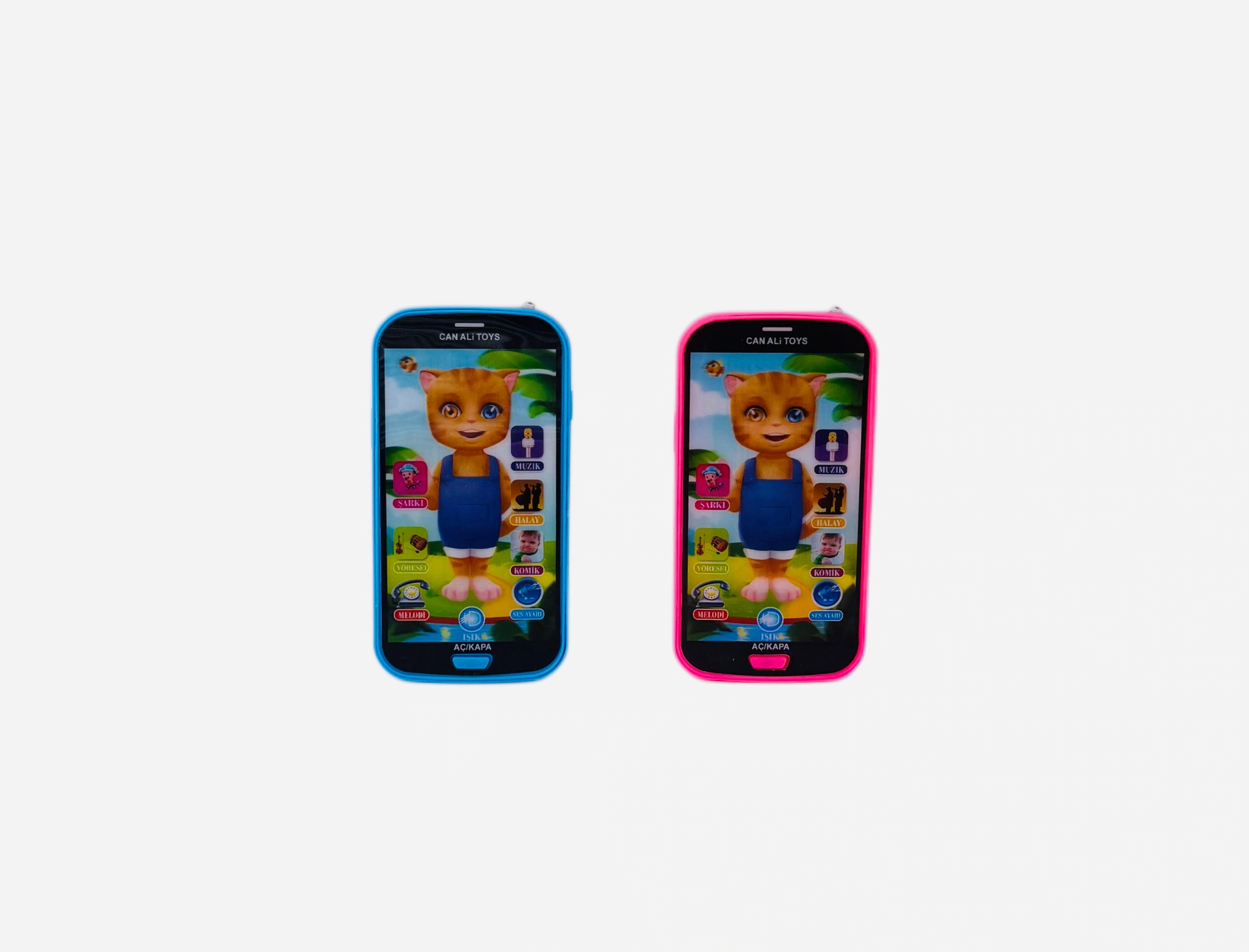 Dokunmatik Kedili Telefon