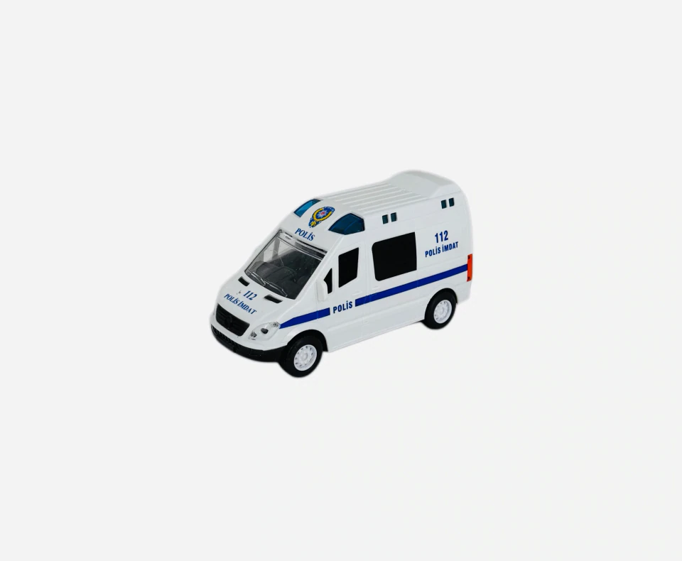 Kırılmaz Pilli Sesli Sürtmeli Polis