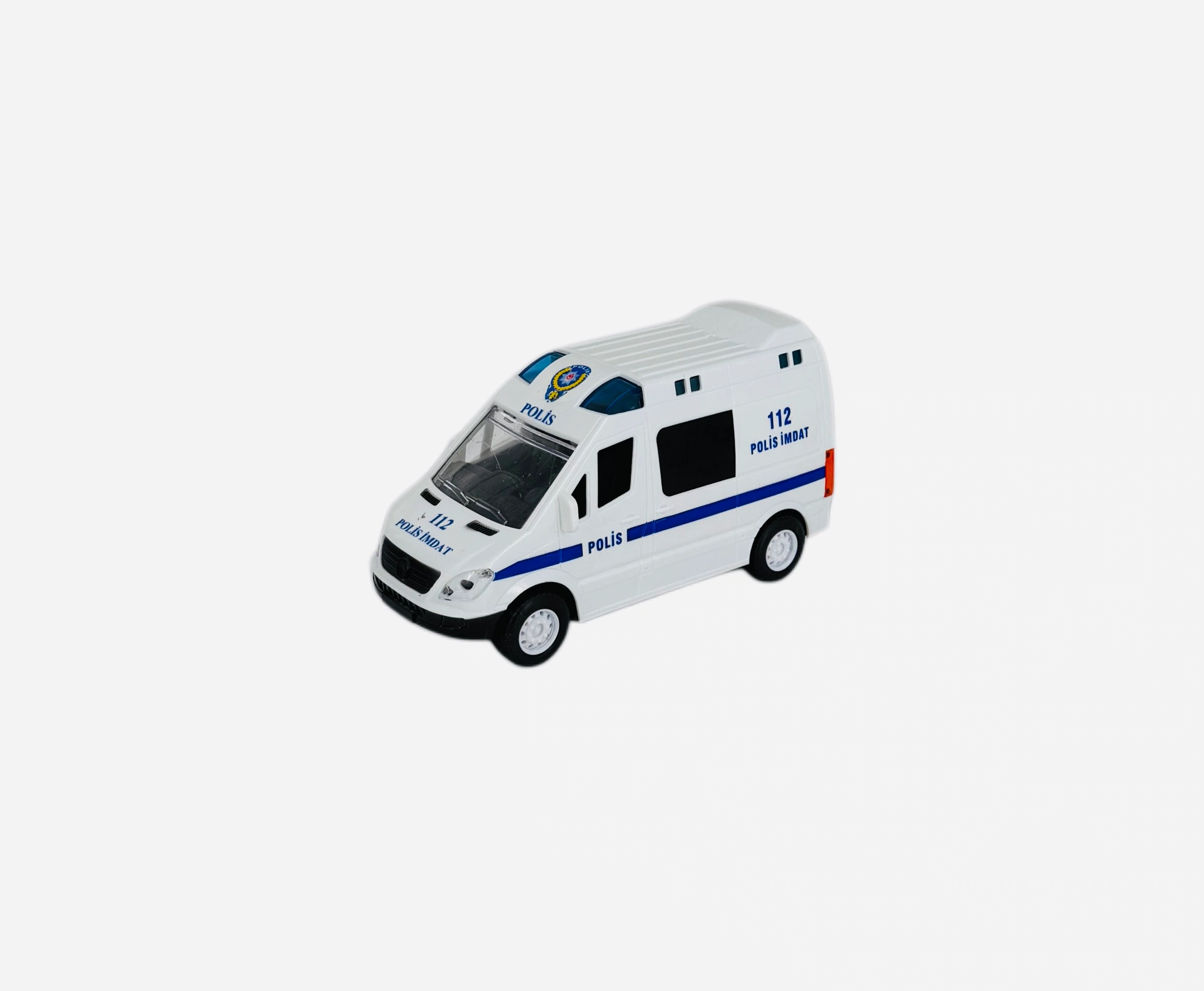 Kırılmaz Pilli Sesli Sürtmeli Polis